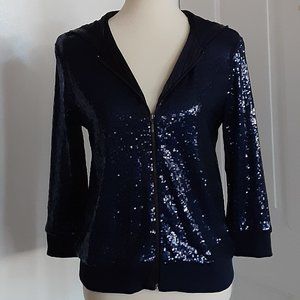 Chico's Zenergy Sequinned Hoodie